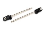 Traxxas 7763 Shaft, GTX shock, 110mm (assembled with rod ends & hollow balls) (steel, chrome finish) (2)