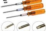 MIP - Moore's Ideal Products Hex Driver Ball Wrench Set, Metric, 2.0mm, 2.5mm, & 3.0mm