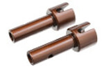 Corally (Team Corally) C-00180-370-X  PRO Drive Axle - Short - Rear - Swiss Spring Steel - 2 pcs
