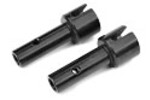 Corally (Team Corally) C-00180-370-2  Drive Axle Short Rear V2 SP2 EXH Steel 2pcs