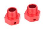 Corally (Team Corally) C-00180-329 Wheel Hex Adapter - Wide RTR - Aluminum - 2 pcs: Dementor, Kronos, Python, Shogun