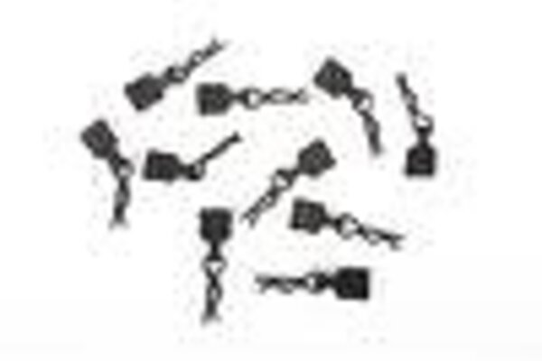 Axial Racing AXI206000  3mm Body Clip w/Tab, Black (10pc)