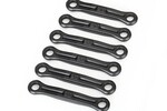 Traxxas 8341 Camber link/toe link set (plastic/ non-adjustable) (front & rear)
