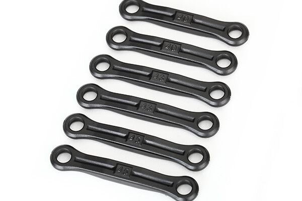 Traxxas 8341 Camber link/toe link set (plastic/ non-adjustable) (front & rear)