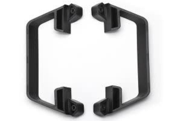 Traxxas 5833 Nerf bars, low CG (black)