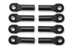Traxxas 5525R Rod ends, heavy duty (Jato®/Slayer) (8)