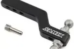 Samix SAMTRX4-6057-BK Samix TRX-4 Aluminum Drop Hitch Receiver (Black)