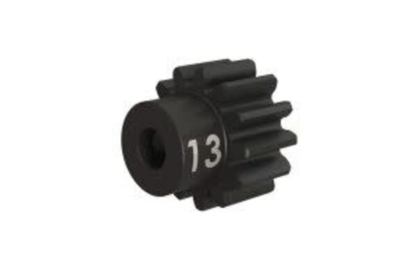 Traxxas 3943X Gear, 13-T pinion (32-p), heavy duty (machined, hardened steel) (fits 3mm shaft)/ set screw