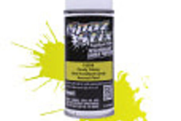Spaz Stix SZX15259  Candy Yellow Aerosol Paint, 3.5oz Can