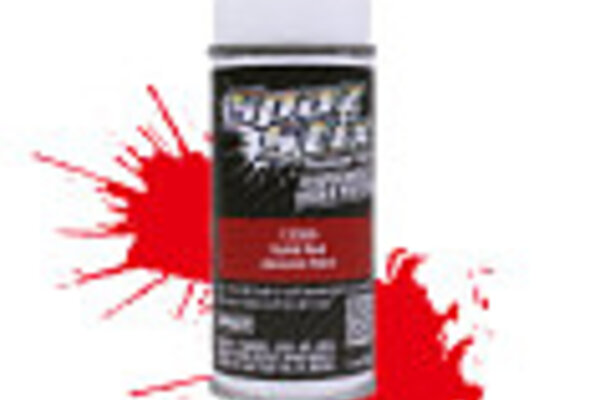 Spaz Stix SZX12309  Solid Red Aerosol Paint, 3.5oz Can