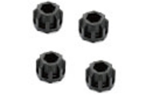 JETKO JKO7301B2  1/8 SGT MT 3.8 Wheel Adapters 17mm, 1/2" Offset, Wide for Traxxas Maxx (4)