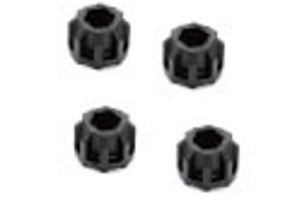 JETKO JKO7301B2  1/8 SGT MT 3.8 Wheel Adapters 17mm, 1/2" Offset, Wide for Traxxas Maxx (4)