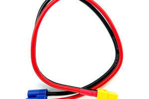 Racers Edge RCE1686  Charge Adapter: EC3 Device to Female XT60, 300mm Wire