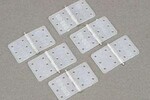Dubro DUB118  Small Nylon Hinges-6 pack