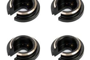 Powerhobby PHBTRX586  Brass Lower Shock Retainer, for Traxxas TRX-4M, 4pcs