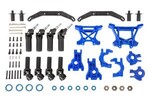 Traxxas 9080X Outer Driveline & Suspension Upgrade Kit, extreme heavy duty, blue
