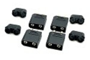 Maclan Racing MCL4267 Maclan XT90 Connectors (4 Male) (Black)
