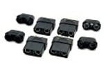Maclan Racing MCL4268  XT90 Connectors (4 Female) (Black)