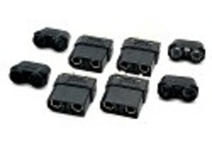 Maclan Racing MCL4268  XT90 Connectors (4 Female) (Black)