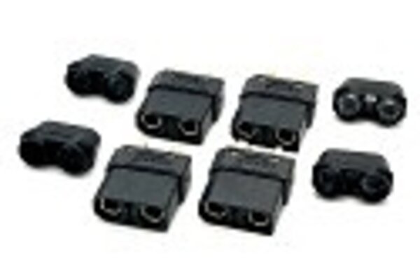 Maclan Racing MCL4268  XT90 Connectors (4 Female) (Black)