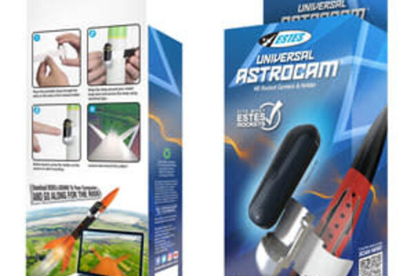Estes Rockets EST2208  Universal AstroCam HD Rocket Camera and Holder