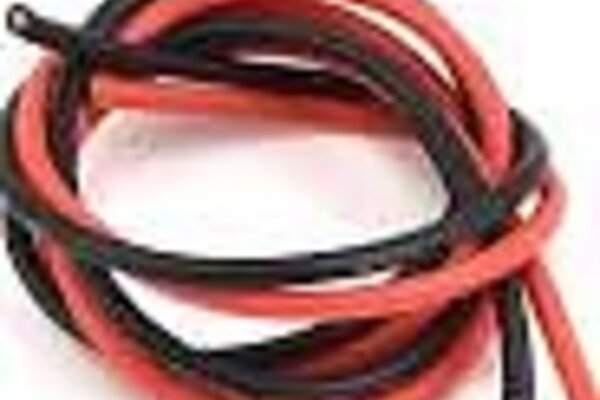 Protek RC PTK-5615   RC 14awg Silicone Wire (Red & Black) (2' ea)