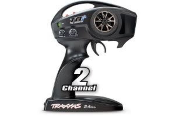 Traxxas 6509R  TQi 2.4 GHz High Output radio system, 2-channel, Traxxas Link™ enabled, TSM (2-ch transmitter, 5-ch micro receiver)
