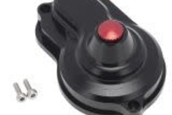 Powerhobby PHMINI2009-BLACK  PowerHobby LOSI 1/18 Mini-T 2.0 Aluminum Rear Main Gear Cover MiniT Black