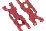Powerhobby PHMINI2004-RED  PowerHobby LOSI 1/18 Mini-T 2.0 Aluminum Rear Lower Suspension Arms Red