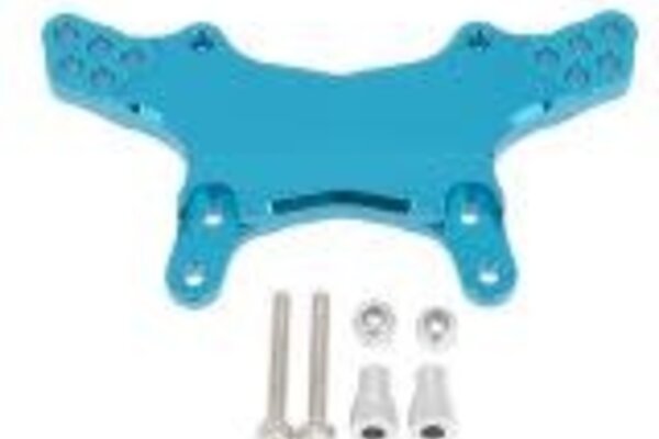 Powerhobby PHMINI2002-BLUE  PowerHobby LOSI 1/18 Mini-T 2.0 Aluminum Front Shock Tower Minit 2.0 Blue