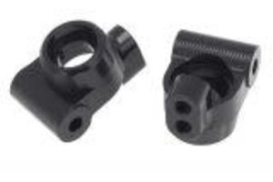 Powerhobby PHMINI2006-BLACK  PowerHobby LOSI 1/18 Mini-T 2.0 Aluminum Rear Knuckles MiniT Black
