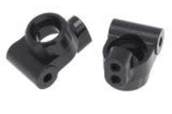 Powerhobby PHMINI2006-BLACK  PowerHobby LOSI 1/18 Mini-T 2.0 Aluminum Rear Knuckles MiniT Black