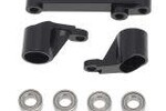 Powerhobby PHMINI2008-BLACK PowerHobby LOSI 1/18 Mini-T 2.0 Aluminum Steering Assembly MiniT Black