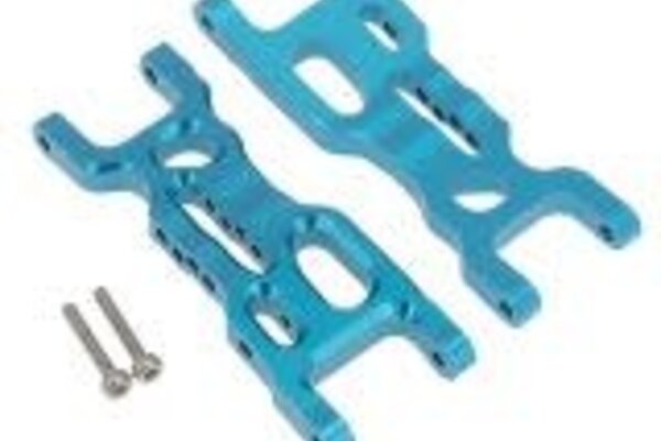 Powerhobby PHMINI2003-BLUE  PowerHobby LOSI 1/18 Mini-T 2.0 Aluminum Front Lower Suspension Arms Blue