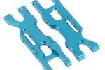 Powerhobby PHMINI2004-BLUE PowerHobby LOSI 1/18 Mini-T 2.0 Aluminum Rear Lower Suspension Arms Blue