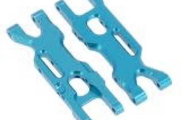 Powerhobby PHMINI2004-BLUE PowerHobby LOSI 1/18 Mini-T 2.0 Aluminum Rear Lower Suspension Arms Blue