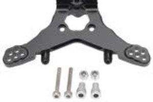 Powerhobby PHBLOSI24BLACK  PowerHobby LOSI 1/18 Mini-T 2.0 Aluminum Rear Shock Tower Minit 2.0 Black