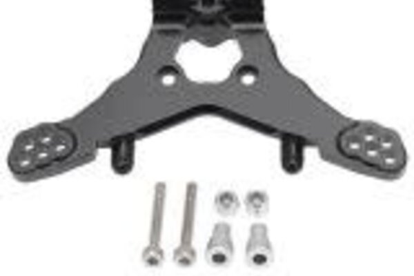 Powerhobby PHBLOSI24BLACK  PowerHobby LOSI 1/18 Mini-T 2.0 Aluminum Rear Shock Tower Minit 2.0 Black