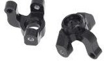 Powerhobby PHMINI2007-BLACK   PowerHobby LOSI 1/18 Mini-T 2.0 Aluminum Front Knuckles MiniT  Black