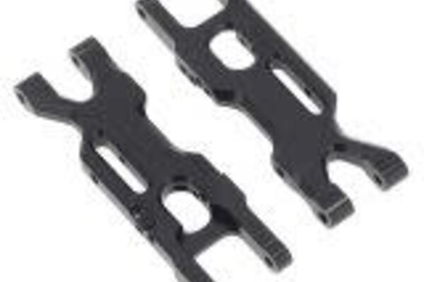 Powerhobby PHMINI2004-BLACK  PowerHobby LOSI 1/18 Mini-T 2.0 Aluminum Rear Lower Suspension Arms Black