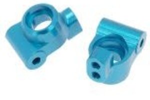Powerhobby PHMINI2006-BLUE  PowerHobby LOSI 1/18 Mini-T 2.0 Aluminum Rear Knuckles MiniT Blue