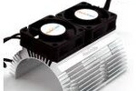 Powerhobby PH1289SILVER  Powerhobby Heat Sink w Twin Turbo High Speed Cooling Fans 1/8 Motors Silver Powerhobby PH1289SILVER  Powerhobby Heat Sink w Twin Turbo High Speed Cooling Fans 1/8 Motors Silver