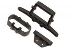 Traxxas 6737 Bumper, rear/ bumper mount, rear