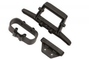 Traxxas 6737 Bumper, rear/ bumper mount, rear
