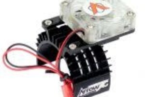 Powerhobby ARC1004-Black  Powerhobby  Aluminum  Motor Cooling Fan For Traxxas Slash Stampede Rustler Black