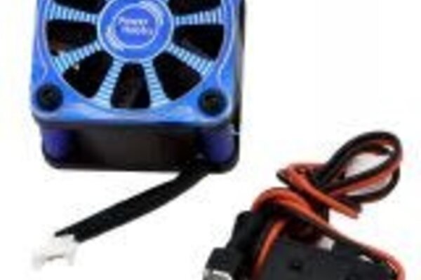 Powerhobby PHF117-BLUE Powerhobby Twister Castle Mamba XLX ESC High Speed Aluminum Cooling Fan Blue