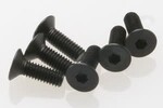 Traxxas 2542 Screws, 4x12mm countersunk machine (hex drive) (6)