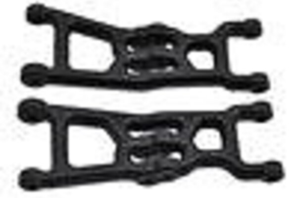 RPM RPM72082 RPM Losi Mini-T 2.0/Mini-B Heavy Duty Front A-Arms (Black)