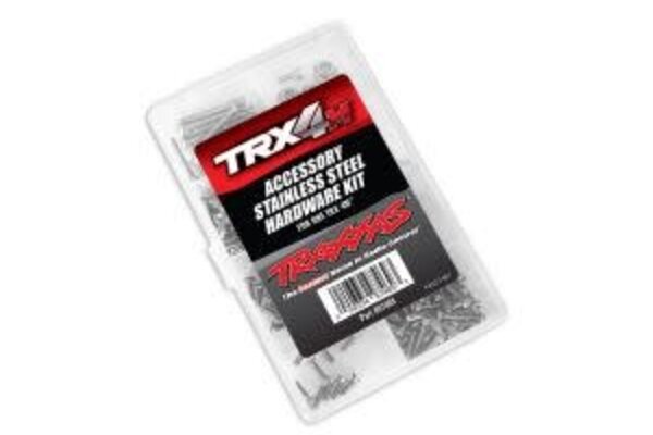 Traxxas 9746X  Hardware kit, stainless steel, complete (contains all stainless steel hardware used on 1/18-scle Ford Bronco or Land Rover® Defender®)