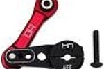 Hot Racing HRAAON48SH23  Arrma 6S Aluminum Fixed Link Steering Servo Arm (Black) (23T)